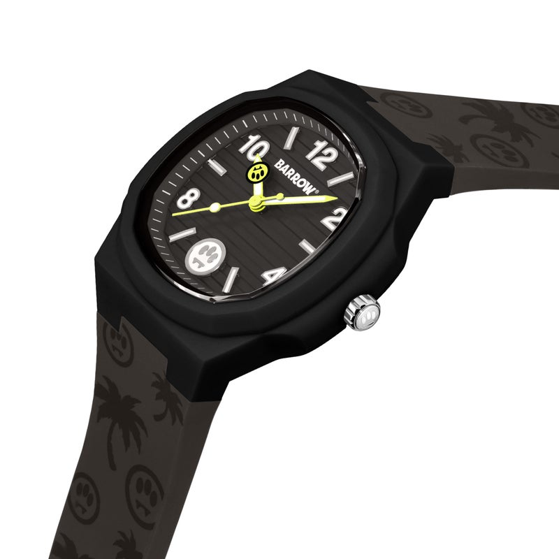 Barrow BWW00370 Black Dial Silicone Strap Watch for Unisex, 48mm - Image 2